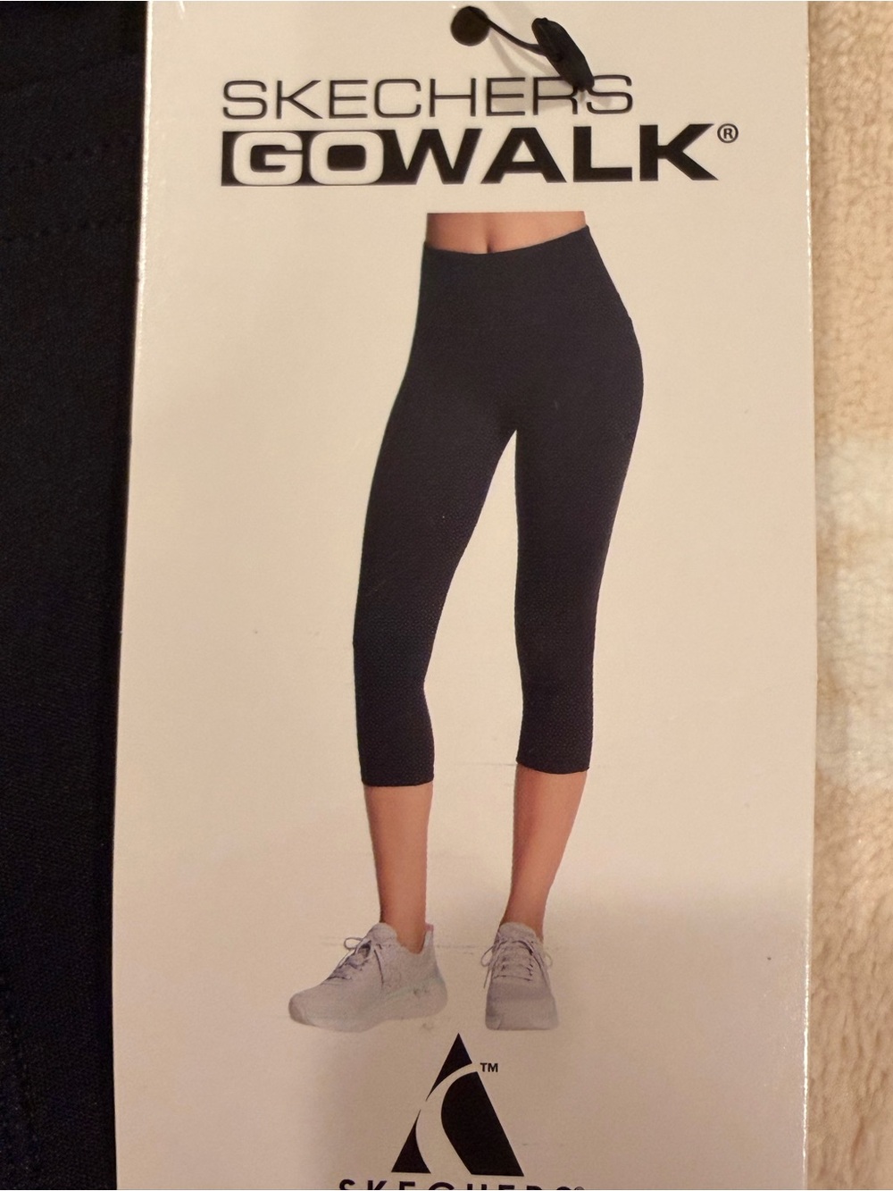Skechers GOwalk Women's Black Capri Leggings